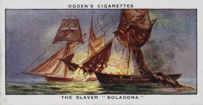 Köle Tüccarı "Boladora" (renkli lito) by English School