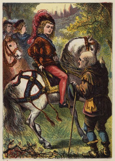 Ormanda Uyuyan Güzel (renkli taş) by English School
