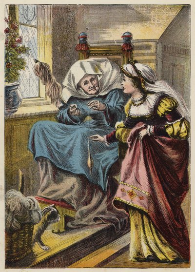 Ormanda Uyuyan Güzel (renkli taş) by English School