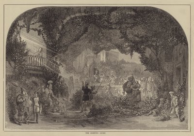 Uyku Mahkemesi (gravür) by English School
