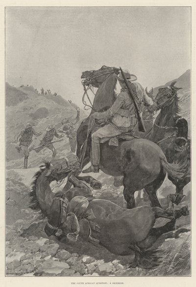 Güney Afrika Sorunu, Bir Çatışma (lito) by English School