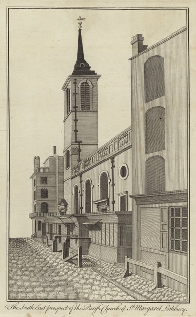 Londra St Margaret Lothbury Parish Kilisesi