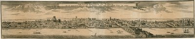 1666 Büyük Yangınından Sonra Londra