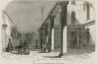 South Sea House, Threadneedle Street, Londra - The Quadrangle by English School