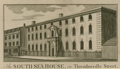 Güney Denizi Evi Threadneedle Caddesi, Londra by English School