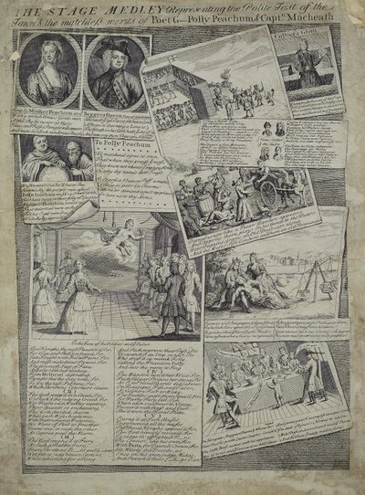 Kasabanın kibar zevkini ve şair G., Polly Peachum ve Captain Macheath