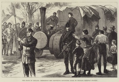 İrlanda Eyaleti, Boykot Edilen Malları Thurles Tren İstasyonu