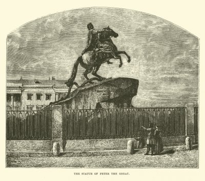 Büyük Peter Heykeli by English School