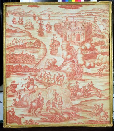 Quebec Fırtınası, c.1775 (pamuk) by English School