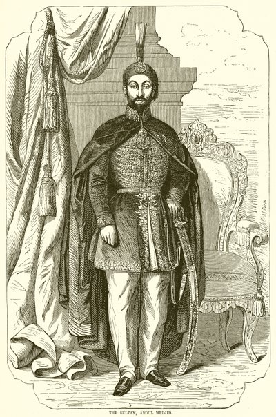 Sultan Abdülmecid by English School