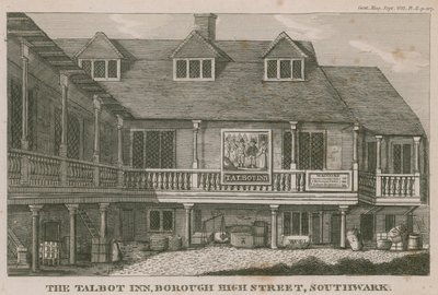Tabard Inn, Southwark by English School