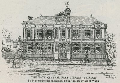 Tate Central Free Library, Brixton by English School
