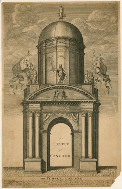 Concord Tapınağı, Cheapside, Londra by English School