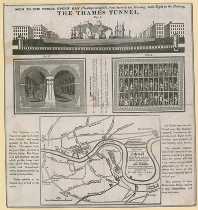 Thames tüneli by English School