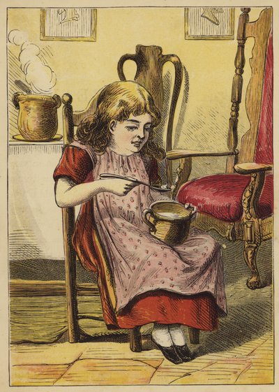 Üç Ayı (renkli gravür) by English School