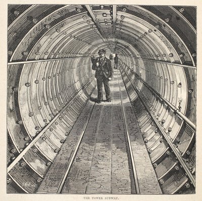 Kule Metrosu, 1870 by English School