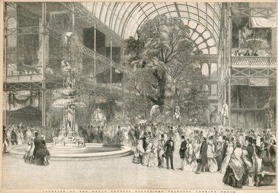 Transept, Kuzeye Bakmak, Büyük Sergi, 1851 by English School