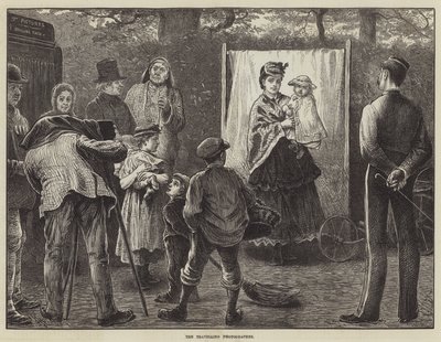 Gezgin Fotoğrafçı (gravür) by English School