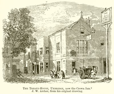 Antlaşma Evi, Uxbridge, şimdi Crown Inn by English School