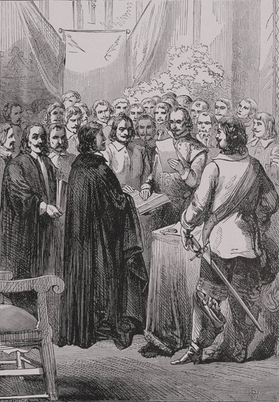 Ward, Lock and Co, Londra tarafından yayınlanan Emile de Bonnechose tarafından Fransa Tarihinden Westphalia Antlaşması, by English School