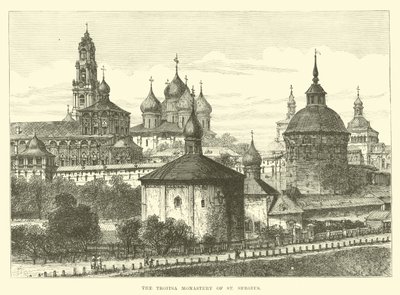 St Sergius Troitsa Manastırı by English School