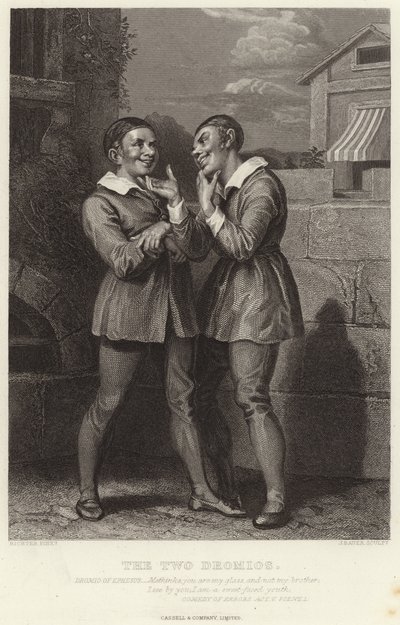 İki Dromios, Hatalar Komedisi, V. Perde, I. Sahne by English School
