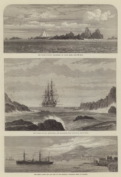 Doğudan HMS Challenger, St Paul