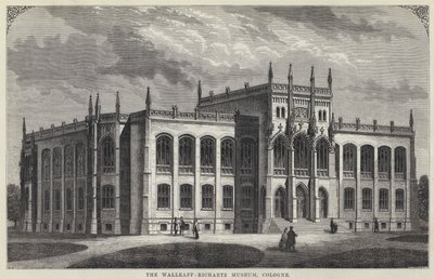 Wallraf-Richartz Müzesi, Köln (gravür) by English School