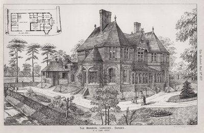 Warren, Lancing, Sussex by English School