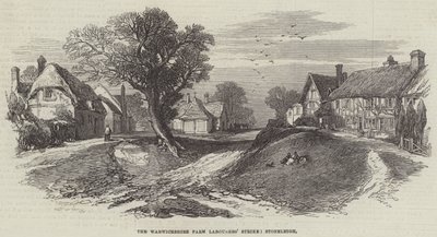 Warwickshire Çiftliği İşçileri Grevi, Stoneleigh (gravür) by English School