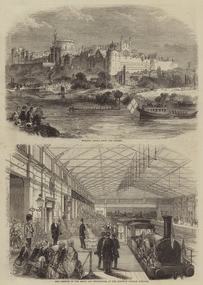 Kraliyet Prensesinin Düğünü (gravür) by English School