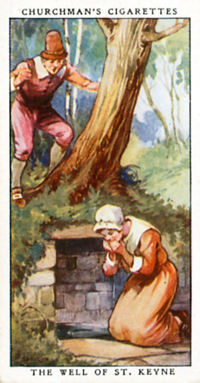 Aziz Keyne Kuyusu (renkli taş baskı) by English School