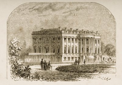 Beyaz Saray, 1870 dolaylarında, Dini Yol Cemiyeti tarafından yayınlanan 