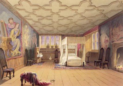 Beyaz Oda, Cotehele evi, 1830-40 dolayları by English School
