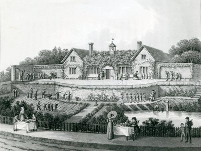 İş Evi (gravür) by English School