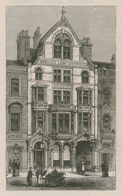 Working Lads Enstitüsü, Whitechapel by English School