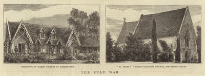 Zulu Savaşı (gravür) by English School