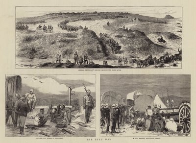 Zulu Savaşı (gravür) by English School