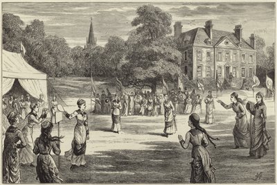 Eski ulusal dışkı topu oyunu by English School