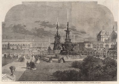 Uluslararası Sergide ödül madalyalarının verilmesi by English School