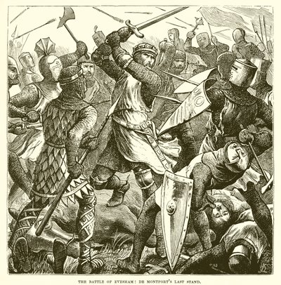 Evesham savaşı: De Montfort