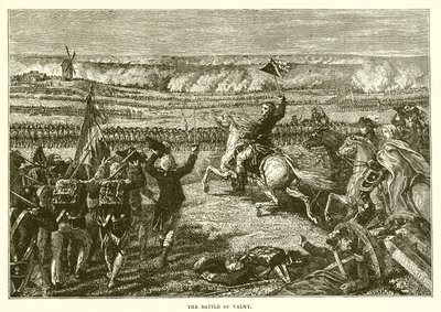 Valmy savaşı by English School