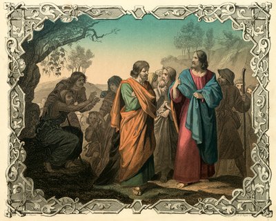 Yol kenarındaki kör adam by English School