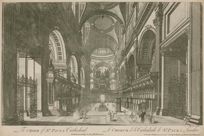 St Paul Katedrali, Londra korosu by English School