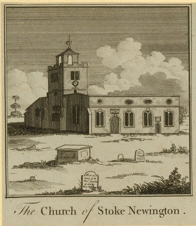 Stoke Newington Kilisesi by English School