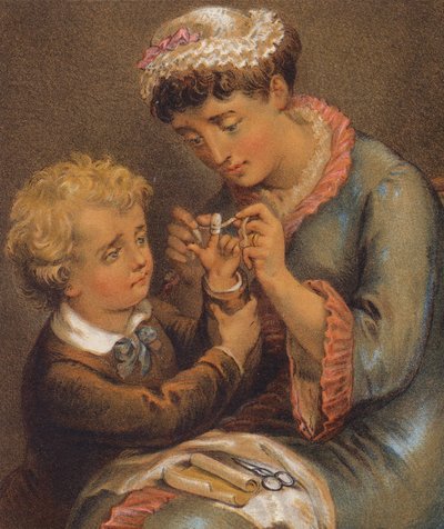 Kesik parmak (renkli lito) by English School