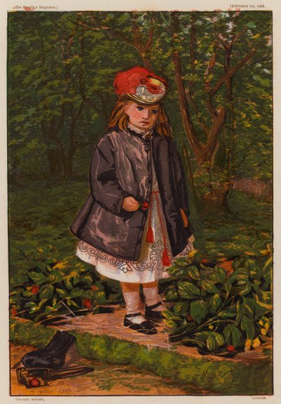 Vicdanın Şafağı (renkli taş baskı) by English School