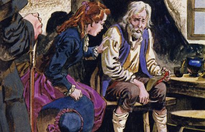 Yaşlı ayakkabıcı kızını tanıyamadı by English School
