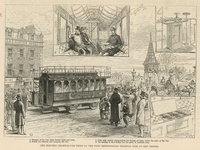 Elektrikli tramvay vagonu, Kew Köprüsü