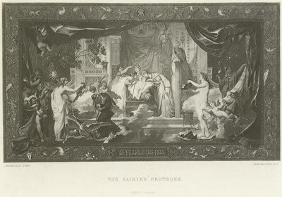 Periler proteini (gravür) by English School